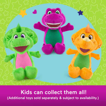 Fisher-Price Barney's World 8-Inch Plush Barney | Mattel