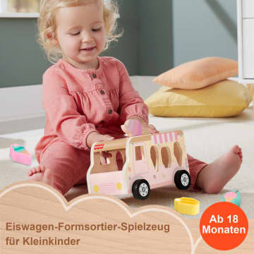 Fisher-Price Zuckersüßer Holz-Eiswagen
