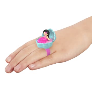 Polly Pocket Collector, Nostaljik Yüzük Kutusu Serisi, Mikro Bebek Ve Mikro Oyun Seti, Hatıra Koleksiyonu Mücevher Kutusu