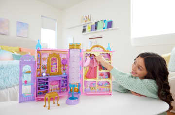 Disney Prinses Klaar Voor Het Bal, Kast Met Outfits, Accessoires En Opbergruimte, Geopend 61 Cm Breed - Image 2 of 6
