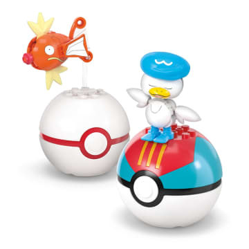 MEGA Pokémon Wasser-Typ Trainerteam Bauspielzeug-Set Mit 2 Actionfiguren (79 Teile) Für Kinder - Image 5 of 6