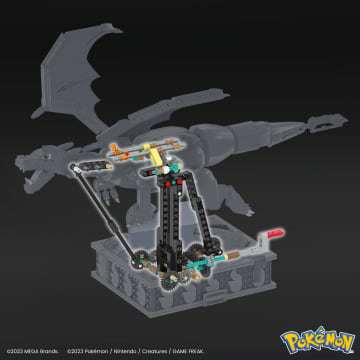 Mega Pokémon Charizard, Bouwset Met Beweging (1663 Onderdelen), Voor Verzamelaars