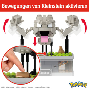 Mega Pokémon Mini Motion Kleinstein Bewegliches Bauset - Bild 2 von 6