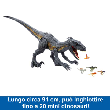 Jurassic World: Il Regno Distrutto, Dinosauro Giocattolo, Action Figure Di Indoraptor Super Colossale