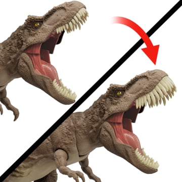 Jurassic World Saldırgan T-Rex Figürü; Dinozor Aksiyon Figürü Oyuncak