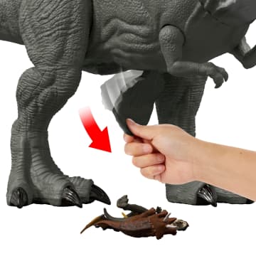 Jurassic World: Die Wiedergeburt Riesendino Tyrannosaurus Rex Actionfigur, T-Rex-Dinosaurierspielzeug, Filmgetreu - Image 4 of 6