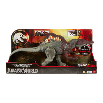 Jurassic World Spinozaur Atak szponów Figurka Dinozaur zabawka