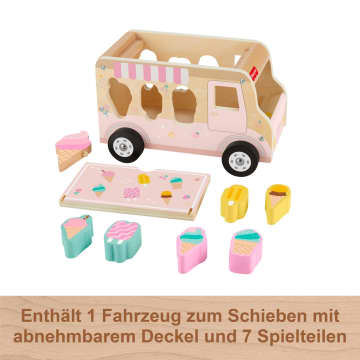 Fisher-Price Zuckersüßer Holz-Eiswagen