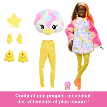 Barbie Cutie Reveal-Poupée Manchot Rêve Coloré Avec 10 Surprises