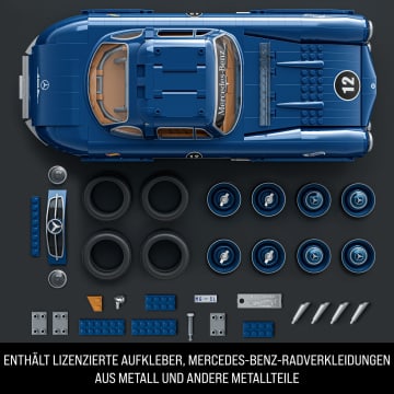 Mattel Brick Shop Hot Wheels Mercedes-Benz 300 Sl Bauset (1600 Teile), Für Sammler - Image 4 of 6