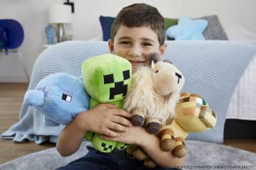Minecraft Βασικοί Χαρακτήρες, Συλλεκτικές Μαλακές Κούκλες Για Ηλικίες 3 Ετών Και Άνω