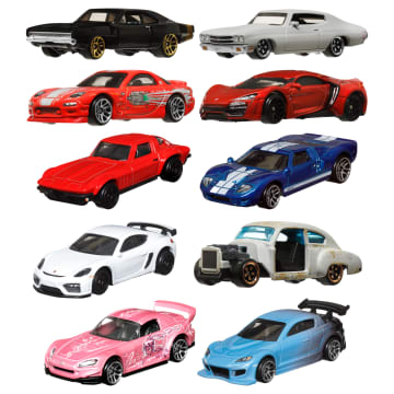 Hot Wheels Szybcy i wściekli Samochodzik tematyczny Asortyment