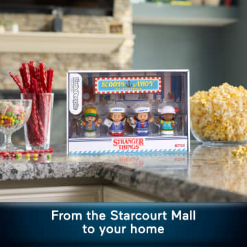 Little People Collector Stranger Things: Scoops Troop Special Edition Set, 4 Figures