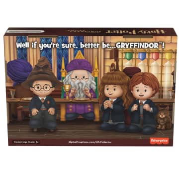Fisher-Price Little People Pack 4 Figuras Juguete Collector Harry Potter
