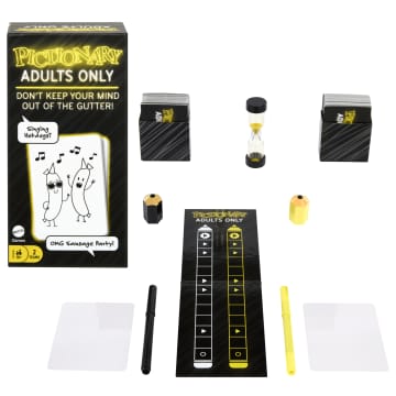 Juego Para Adultos Y Noches De Juegos Pictionary Para Adultos, Juego De Dibujo Para Hacer Garabatos Divertidos