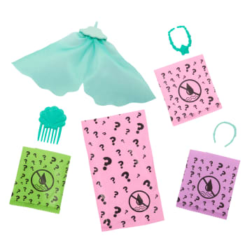 Barbie Color Reveal, Zeemeerminserie, Pop En Accessoires, Met 6 Verrassingen, Van Kleur Veranderend Topje