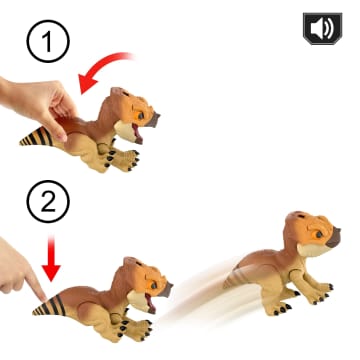 Juguete Interactivo Aquilops “Dolores” Protector Primigenio De Jurassic World: El Renacer, Ataque Y Sonidos