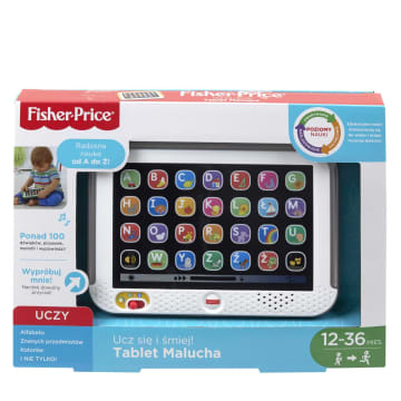 Fisher-Price „Ucz się i śmiej!“ z technologią „Poziomy nauki“ Tablet Malucha