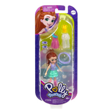 Polly Pocket Κούκλες Και Αξεσουάρ, Κούκλα Polly 7,6 Εκ. Με 5 Αξεσουάρ