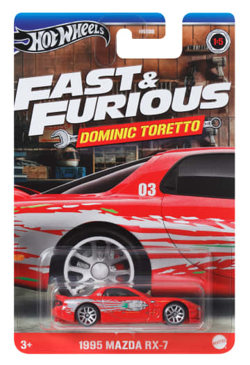 Hot Wheels Szybcy i wściekli Samochodzik tematyczny Asortyment