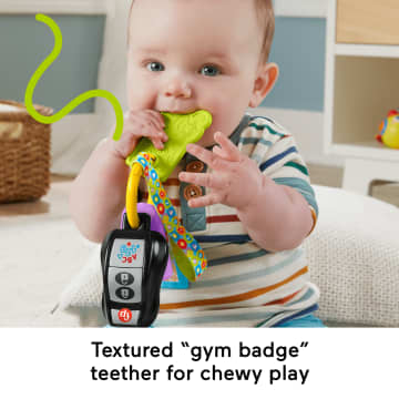 Fisher-Price Laugh & Learn Play & Go Activity Keys Baby & Toddler Musical Learning Toy, Multilanguage Version - Image 5 of 6