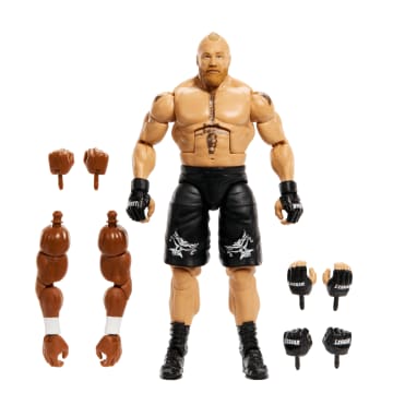 WWE Action Figure Elite Collection Royal Rumble Brock Lesnar With Build-A-Figure
