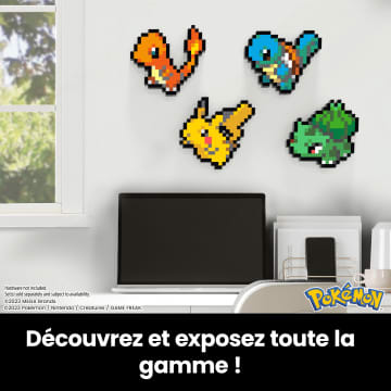 Mega-Pokémon-Salamèche-Coffret De Construction Rétro 349 Pièces