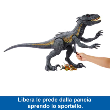 Jurassic World: Il Regno Distrutto, Dinosauro Giocattolo, Action Figure Di Indoraptor Super Colossale
