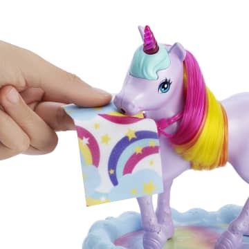 Barbie Dreamtopia Oyun Seti, Barbie Bebek, Tek Boynuzlu At Ve Renk Değiştiren Tuvalet