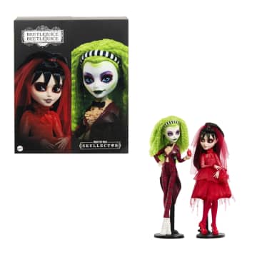 Pack De 2 Muñecos Coleccionables De Bitelchús Y Lydia De Monster High Skullector, Inspirados En “Bitelchús Bitelchús”