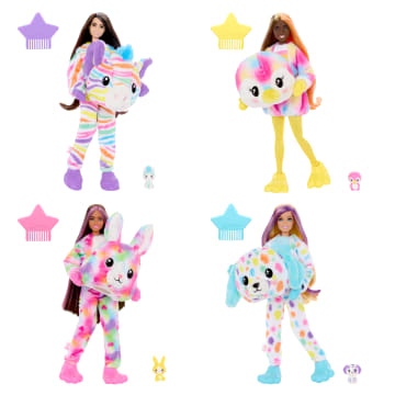 Barbie Cutie Reveal Rüya Renkler Serisi, Bebek, Aksesuarlar Ve 10 Sürpriz (Stiller Çeşitlilik Gösterebilir.)