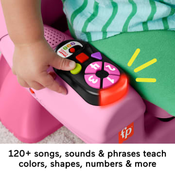 Fisher-Price Laugh & Learn Smart Stages Chair Electronic Learning Toy For Toddlers, Pink