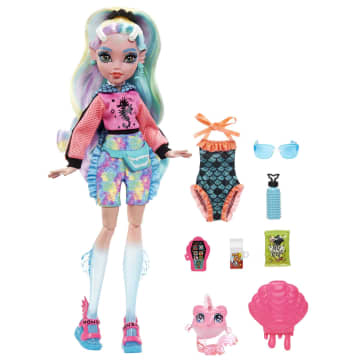 Monster High Lalka podstawowa + zwierzątko i akcesoria Asortyment