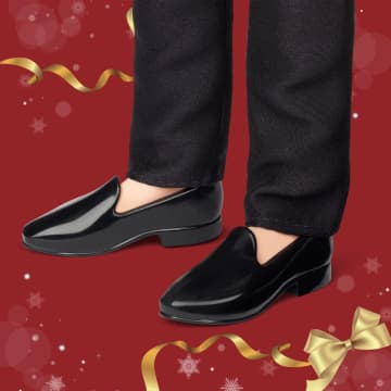 Barbie Signature, Ken Magia Delle Feste 2025, Bambola Da Collezione Con Tuta Elegante E Giacca Dorata