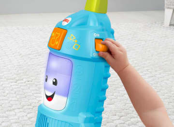 Fisher-Price Laugh & Learn Light-Up Learning Vacuum Electronic Toddler Push Toy