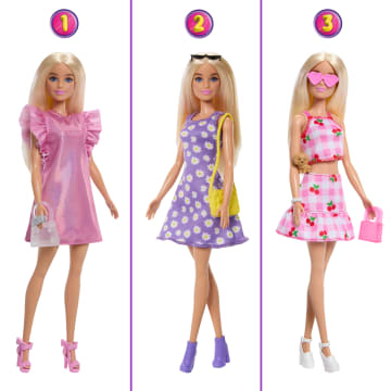 Bebek, Kıyafetler, Aksesuarlar Ve 25'Ten Fazla Parçayla 90 Cm Genişliğindeki Barbie'nin Rüya Gardrobu Ve Bebek - Image 5 of 6