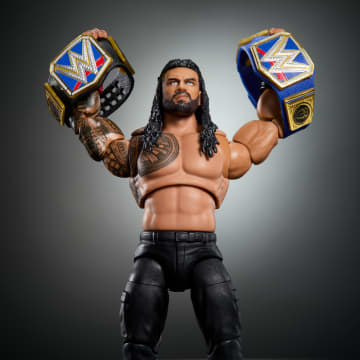 WWE Ultimate Edition Roman Reigns Action Figure & Accessories Set, 6-Inch Collectible, 30 Articulation Points - Image 2 of 4