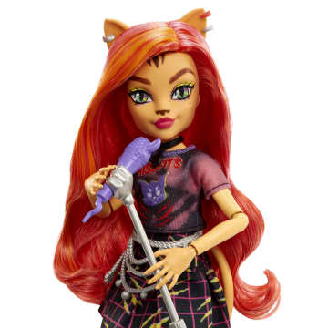 Bambole Monster High Toralei Con Abiti, Cuccioli E Accessori