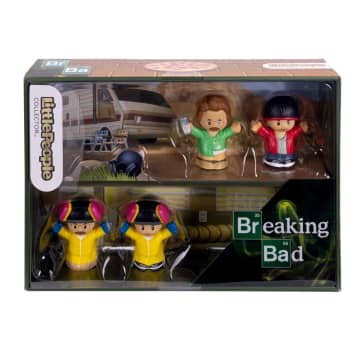 Little People Collector Breaking Bad Τηλεοπτική Σειρά Σετ Ειδικής Έκδοσης Για Ενήλικες Και Φαν, 4 Φιγούρες