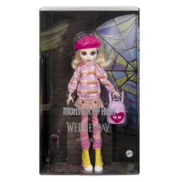 Muñeca Coleccionable De Miércoles Y Monster High, Enid Sinclair