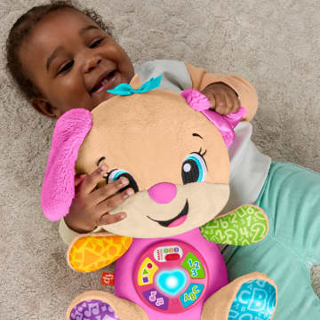 Fisher-Price Lernspaß Smart Stages Plüsch-Hundefreundin Für Babys, Musikalisches Lernspielzeug, Mehrsprachige Version