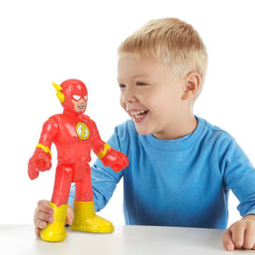 Imaginext Dc Super Friends Batman XL - Motociclista Blu Flash
