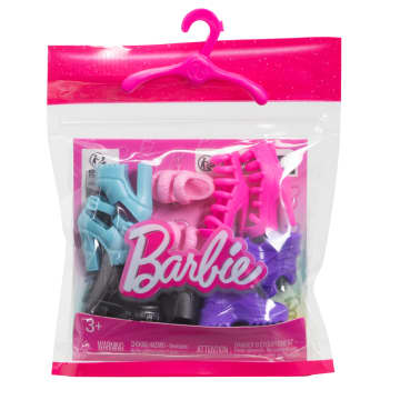 Περιλαμβάνονται Αξεσουάρ Barbie, 5 Ζευγάρια Παπούτσια, Όπως Ψηλοτάκουνα, Αθλητικά Και Σανδάλια - Imagen 2 de 3