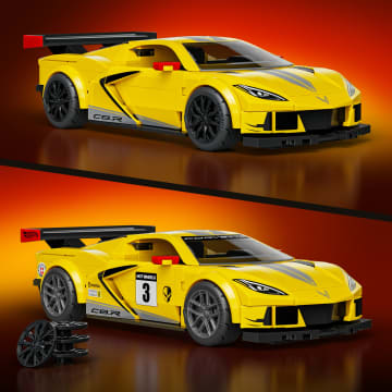 Mattel Brick Shop Hot Wheels '20 Corvette C8.R-Bauspielzeugset