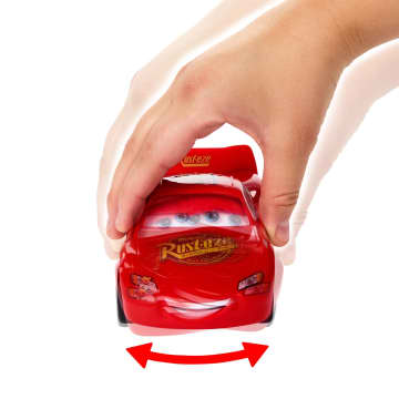 Disney Ve Pixar Cars, Hareketli Gözlere Ve Ağza Sahip Hareketli DOStlar Şimşek Mcqueen Oyuncak Arabası - Image 2 of 5