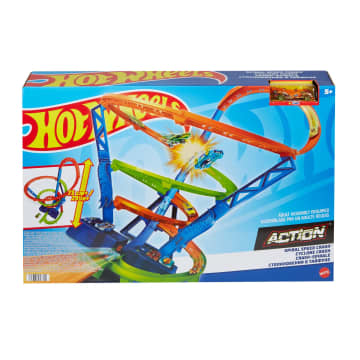 Hot Wheels Tor Wyścigowe Tornado Zestaw do zabawy z 1 samochodzikiem