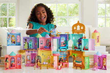 Disney Prinses Toren Vol Verrassingen, Kleine Poppen En Stapelbare Speelsets Met 5 Verrassingen (Stijlen Kunnen Variëren) - Image 2 of 6