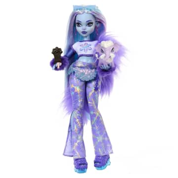 Monster-High-Puppe, Abbey Bominable Yeti-Modepuppe Mit Accessoires