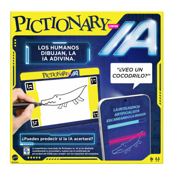 Juego Familiar Para Niños, Niñas Y Adultos Pictionary Contra Ai, Tardes De Juegos En Familia Con Inteligencia Artificial