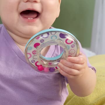 Fisher-Price-Pyramide Arc-En-Ciel-Jouet D’Éveil À Empiler Pour Bébés